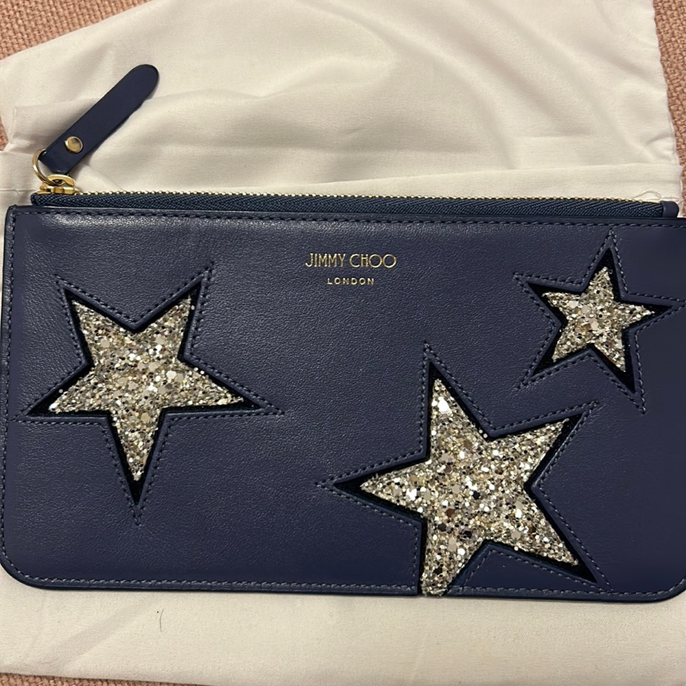Jimmy Choo sparkly wallet
